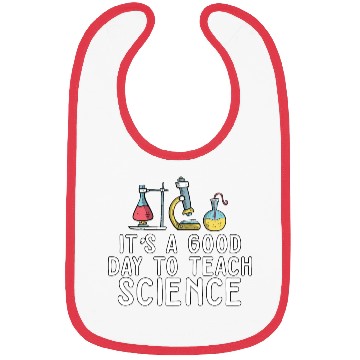 Discover It's A Good Day Teach Science Teacher Science Bibs