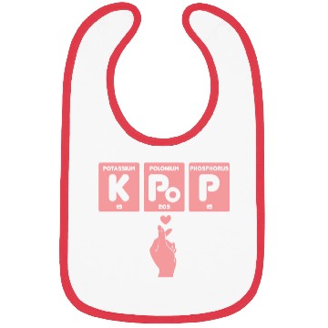 Discover K-Pop Fan Gift Korean Pop Music Bibs