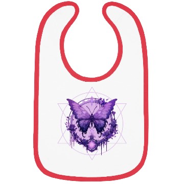 Discover Enchanted Butterfly Witchcraft Fairycore Ethereal Bibs