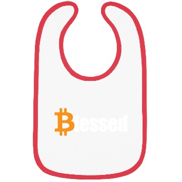Discover Blessed Bitcoin Crypto HODL BTC Blessed Bitcoinbit Bibs