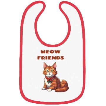 Discover Meow Friends Bibs