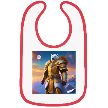 Discover King Polar Bear Bibs