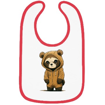 Discover Teddy Bear Disguise Bibs