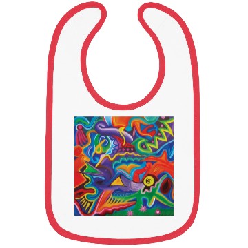 Discover Duck Flower Bibs