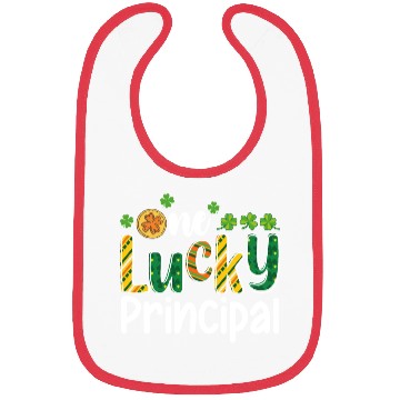 Discover One Lucky Principal School St Patrick's Day Bibs