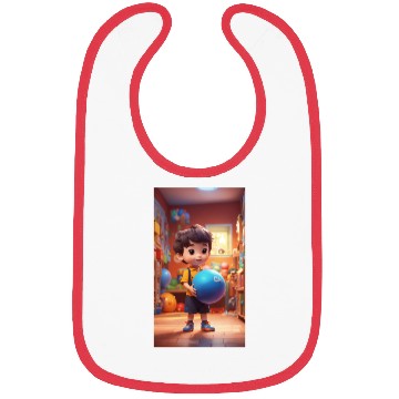 Discover A ball by the box big box Bibs