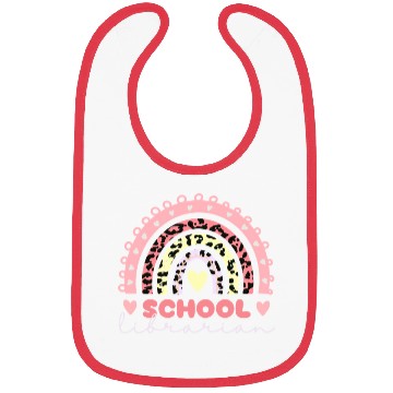 Discover School Librarian Rainbow Bibs