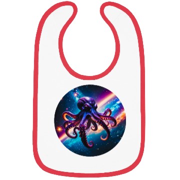 Discover Space Octopus Bibs