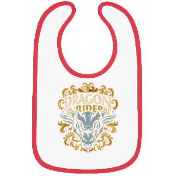 Discover Dragon Rider - Epic Typography Design Bibs