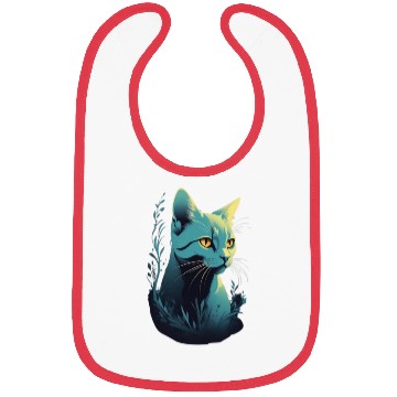 Discover Cat design, a unique design for cat lovers Bibs