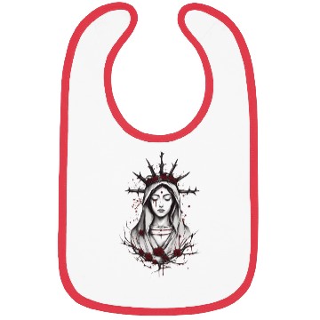Discover Mary The Blessed Virgin Bibs