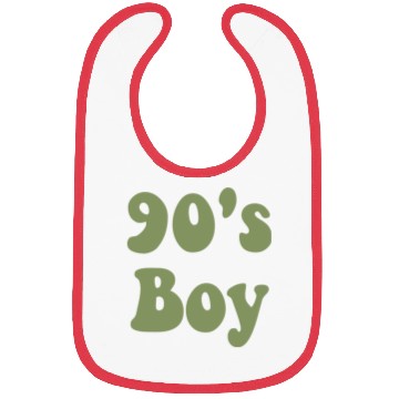 Discover 90's Boy Bibs