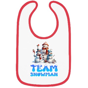 Discover Snow Fever Team Snowman Snowmen Snow Bibs