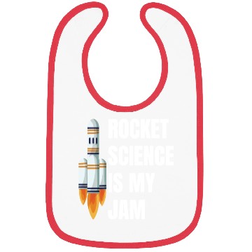 Discover Rocket Science is My Jam Funny Science Astronomy Bibs