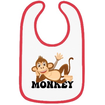 Discover monkey Bibs
