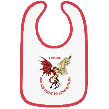 Discover Infernal Angel Passion Flames Bibs