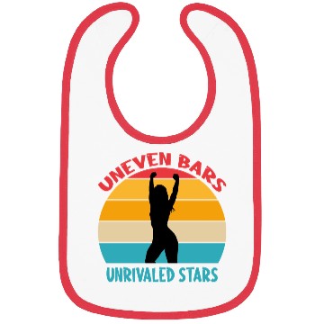 Discover Uneven Bars Unrivaled Stars Bibs