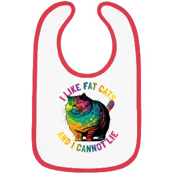 Discover I Like Fat Cats And I Cannot Lie Bibs