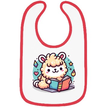 Discover Little Cute Llama Bibs