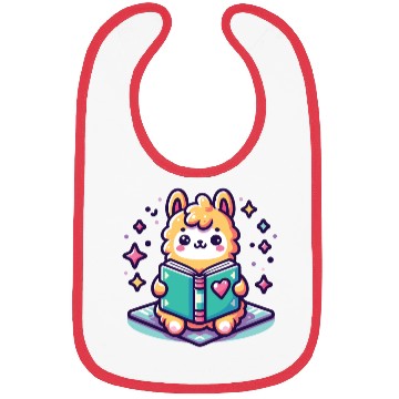 Discover Little Cute Llama Bibs