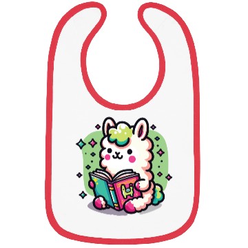 Discover Little Cute Llama Bibs