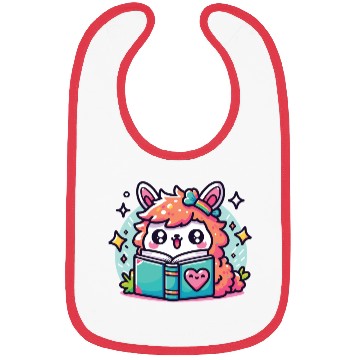 Discover Little Cute Llama Bibs