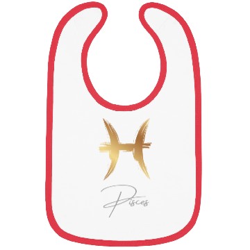 Discover Pisces zodiac sign Bibs