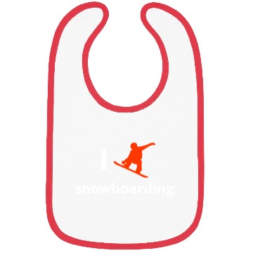 Discover I love snowboarding Bibs