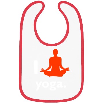 Discover I love yoga Bibs