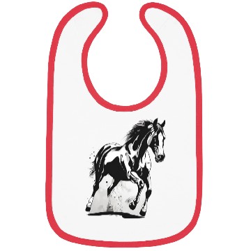 Discover BLACK & WHITE HORSE Bibs