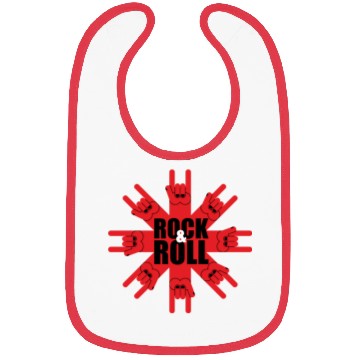 Discover Rock And Roll Bibs