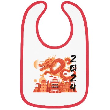 Discover Year Of The Dragon Bibs | chinese lanterns