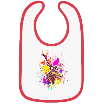 Discover Colorful Deer Bibs