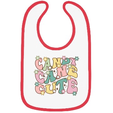 Discover Candy cane cute Bibs