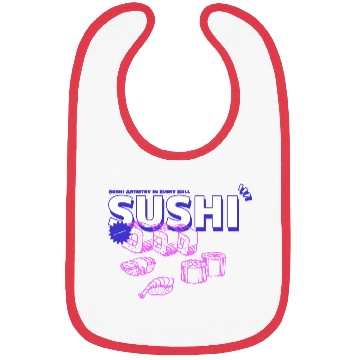 Discover sushi chef, sushi lover Bibs