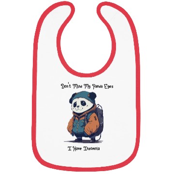 Discover Insomnia Panda Bibs