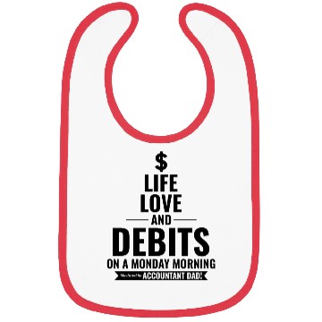 Discover Number Cruncher Dad: Hilarious Accountant Father Bibs