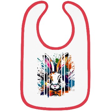 Discover Rabbit Splash Painting Bibs