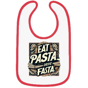 Discover Eat pasta drive fasta Bibs