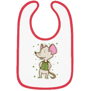 Discover Mouse Nature Cheese Pet Mammal Bibs