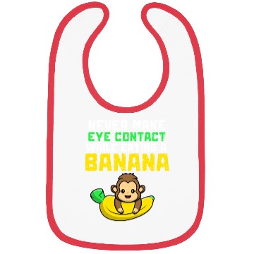 Discover Humorous Monkey Banana Eating Bibs