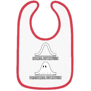 Discover Halloween Normal Distribution Paranormal Math Bibs