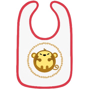 Discover Ape Gorilla Monkey Primate Macaque Chimpanzee Bibs