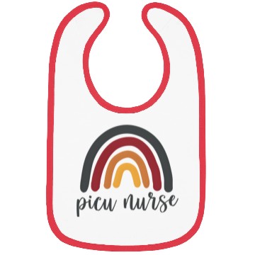 Discover Rainbow Picu Nurse Bibs