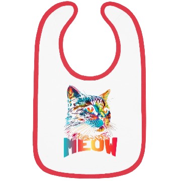 Discover Meow Cat Bibs