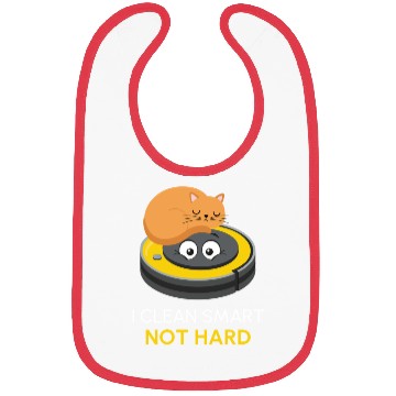 Discover I Clean Smart Cat Kitten Robot Vacuum Bibs