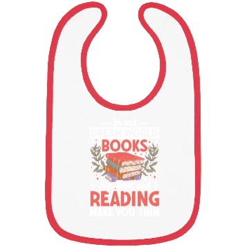 Discover 14 In Dream World Reading Book Lover Bibs
