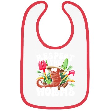 Discover Worm Farming Respect The Worms Bibs