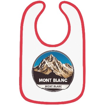 Discover Mont Blanc logo Bibs