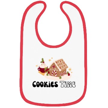 Discover Sweet Indulgence" Cookie Design Bibs